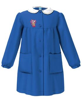 Grembiule scuola bambina Siggi Happy School 33GR4062 Ricamo ragazza 